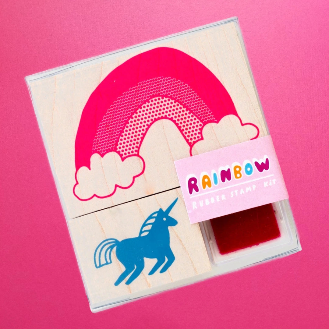 Rainbow Unicorn Stamp Kit