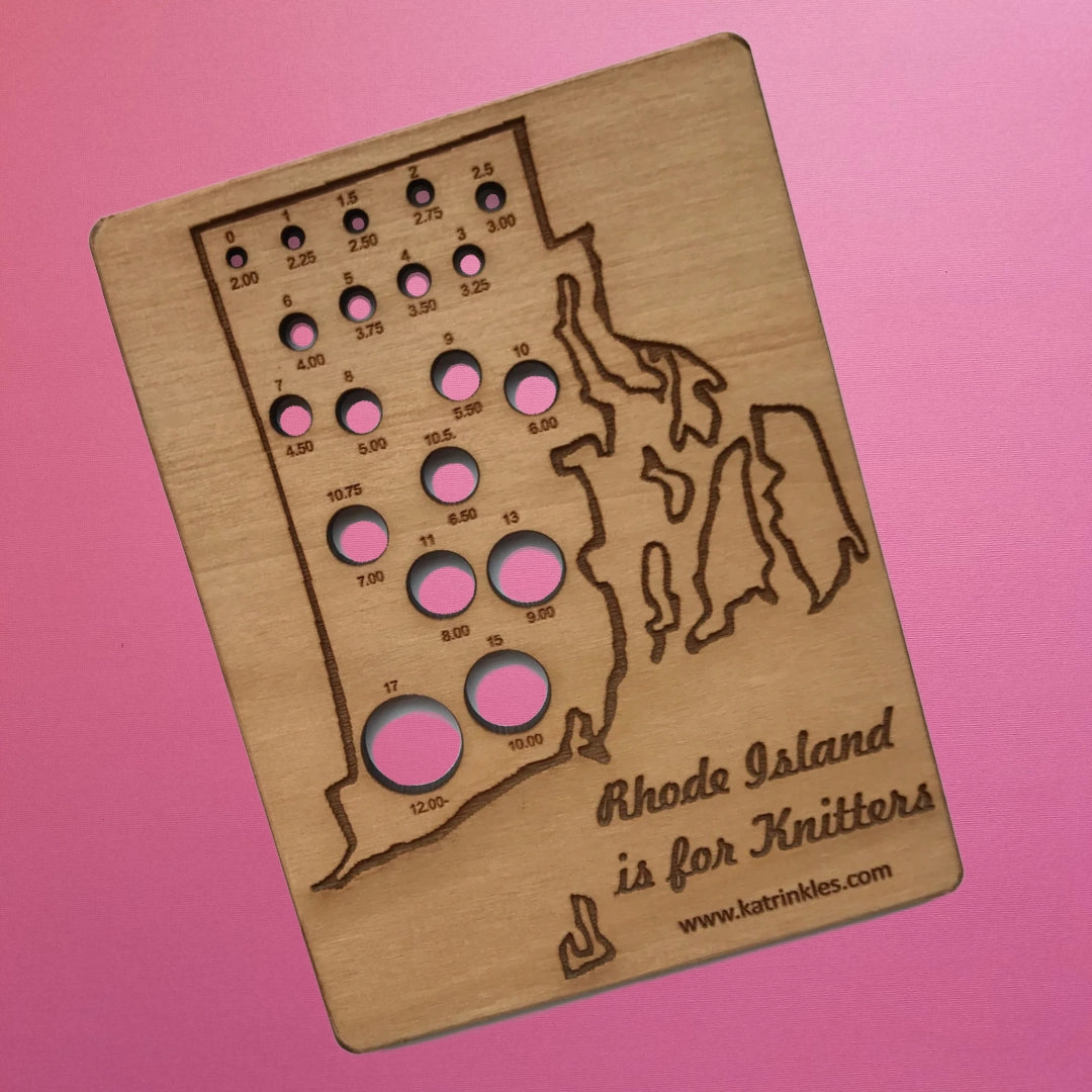 Knitting Needle Gauge RI