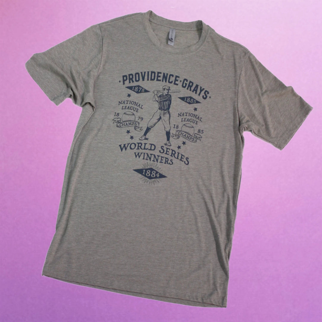 T-Shirt Mens PVD Grays Baseball