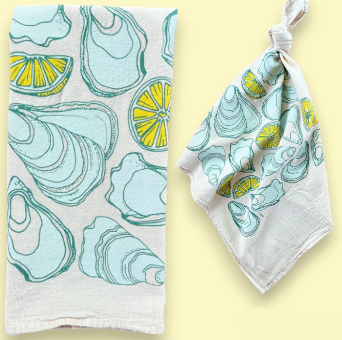 Tea Towel Oyster