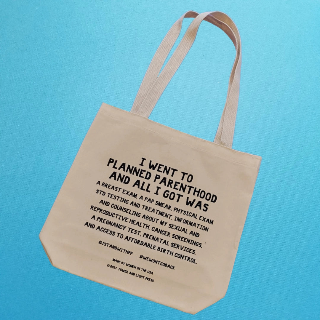 Tote Bag Planned Parenthood
