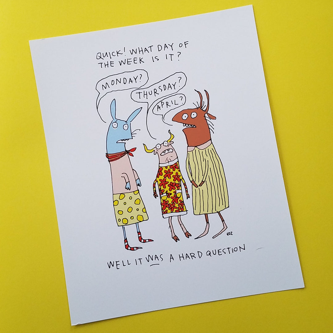 Print What Day Of The Week