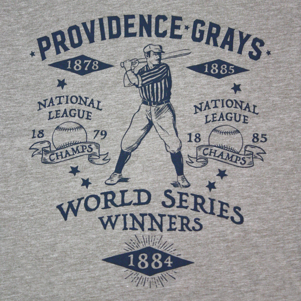 T-Shirt Mens PVD Grays Baseball
