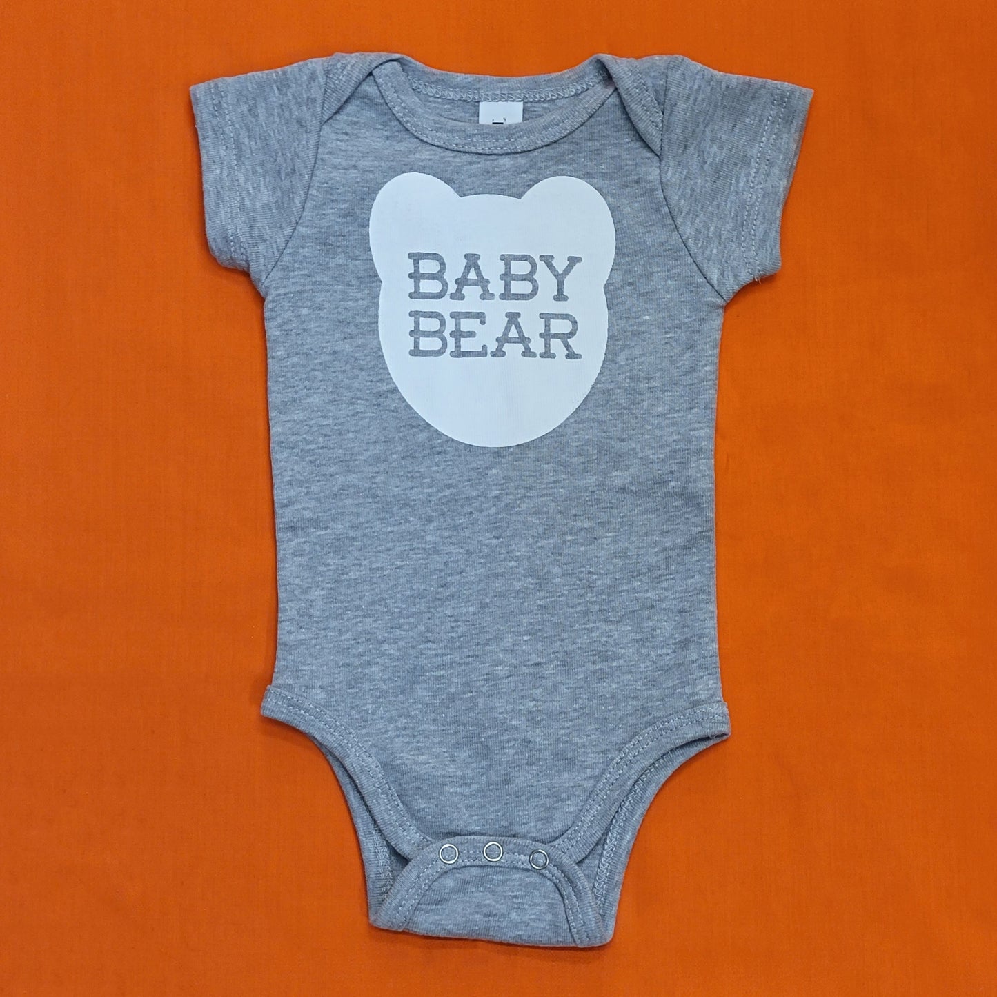 Onesie Baby Bear gray