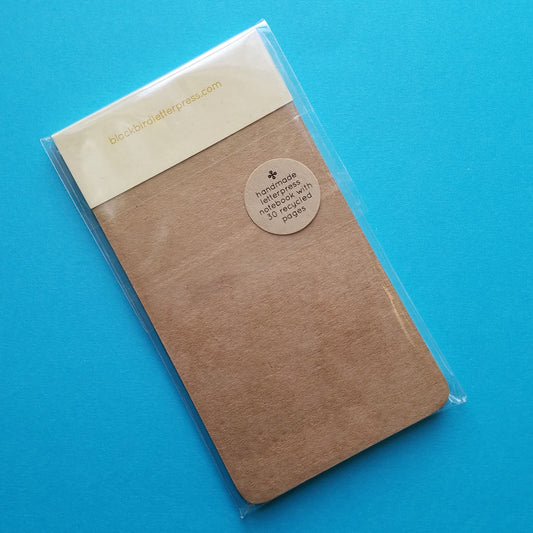 Notepads Blackbird Letterpress