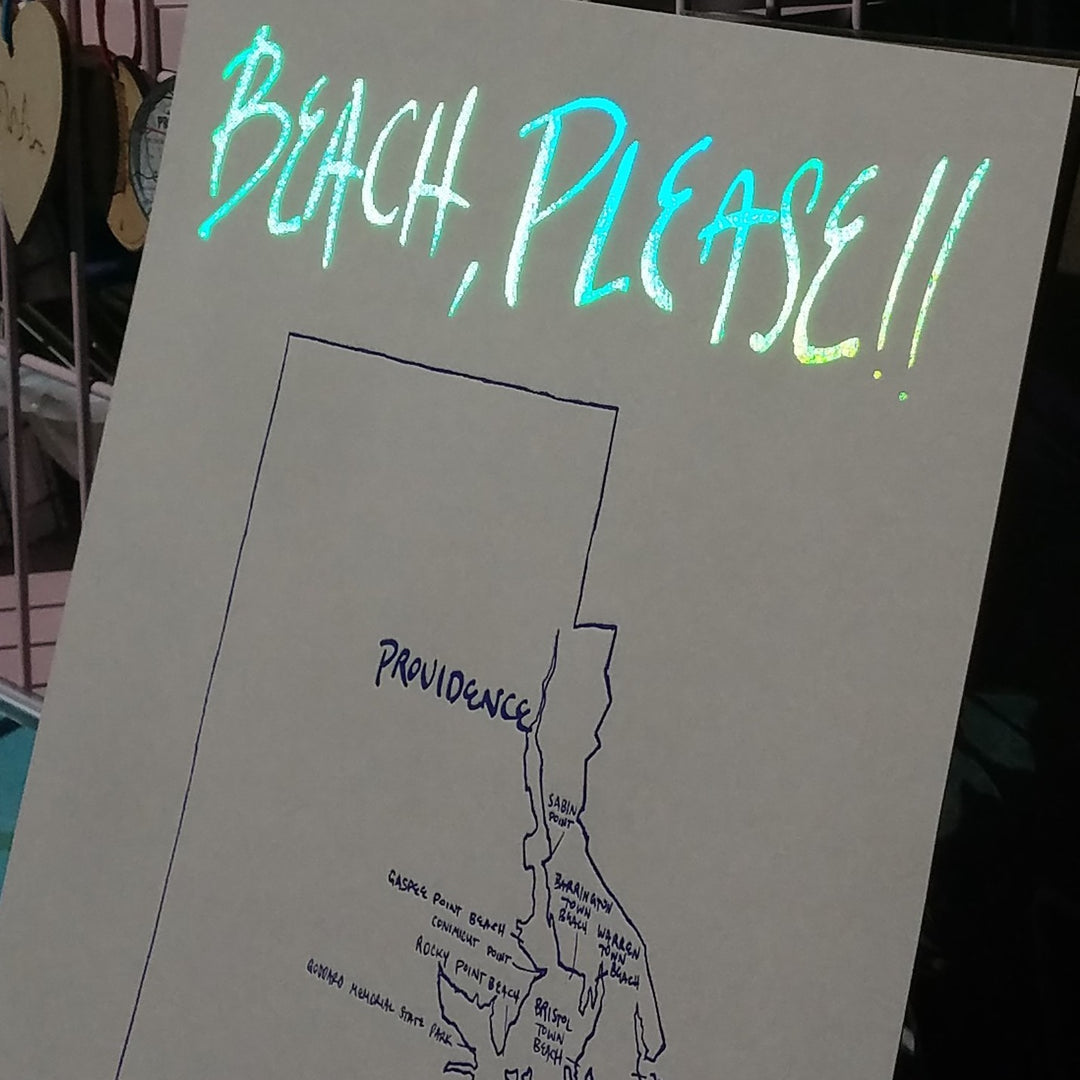Print Beach Please