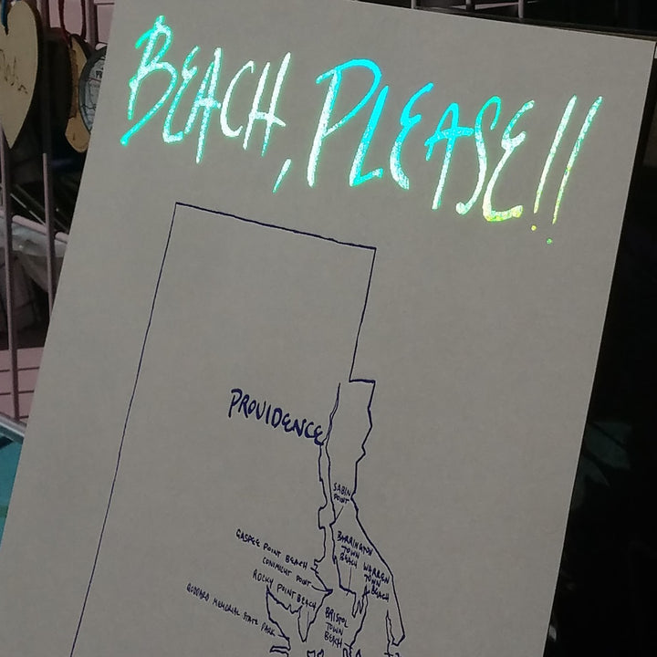 Print Beach Please