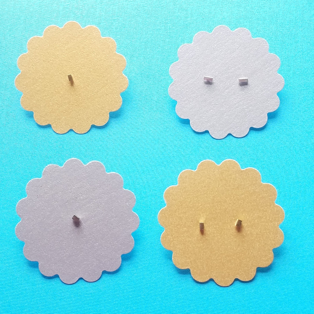 Mini Stud Earrings by Darrien S Segal