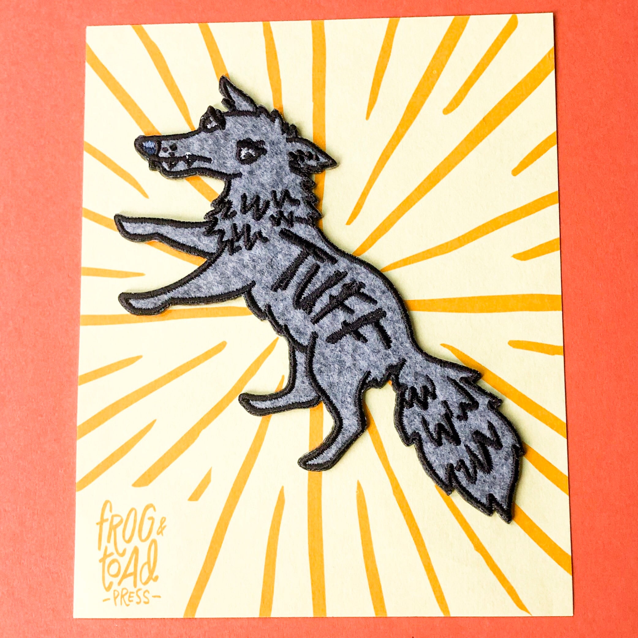 Tuff Wolf Patch – Craftland Shop