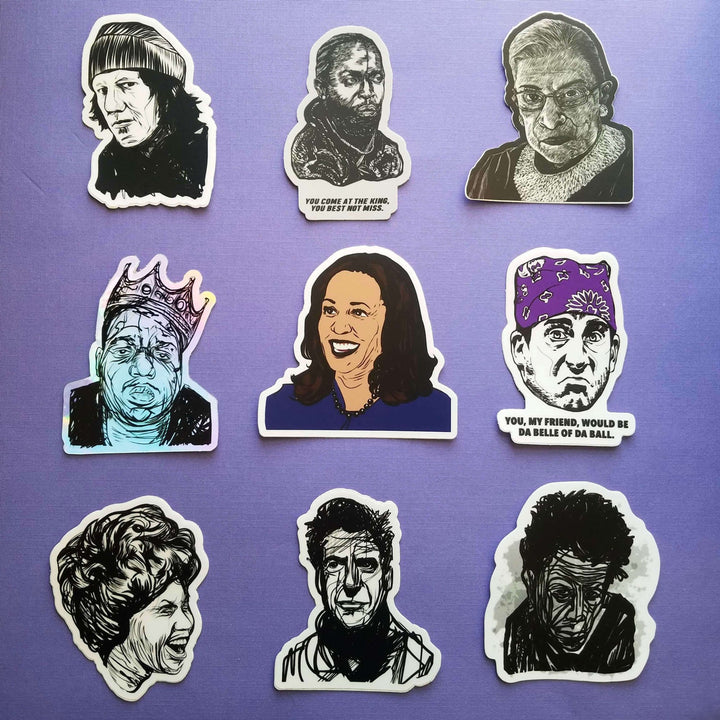 Stickers by Spofford Press - People