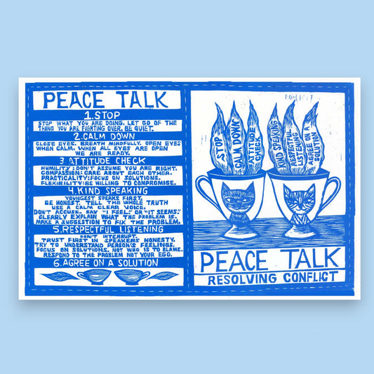 Print Peace Talk