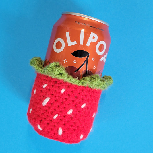 Crochet Kit Coozie Red