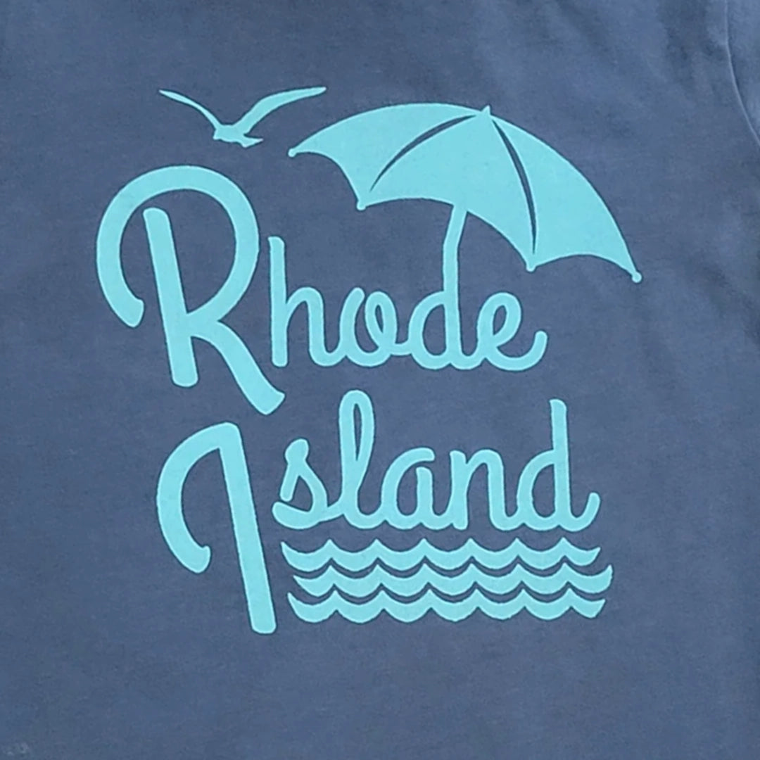 T-Shirt Kids RI Umbrella navy