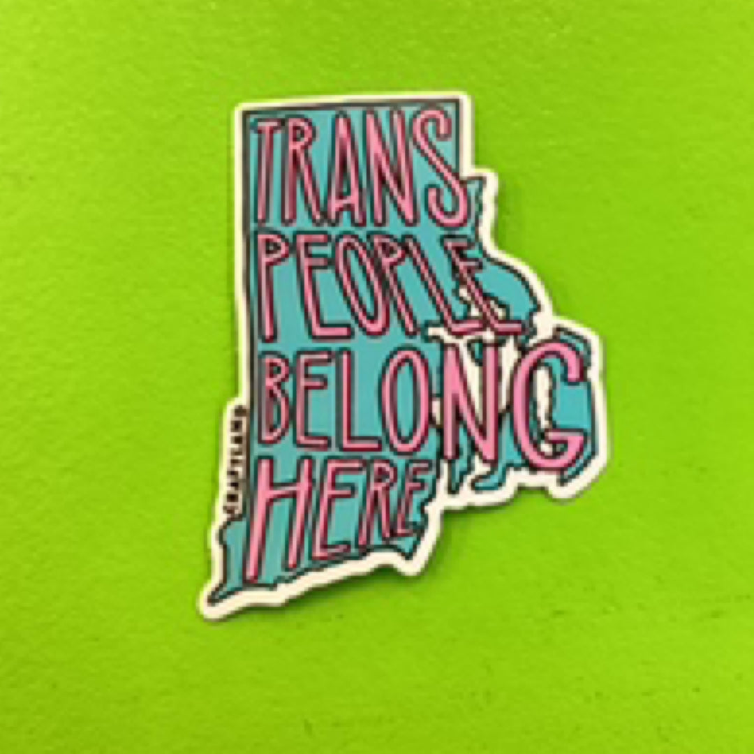 Sticker Trans Ppl Belong