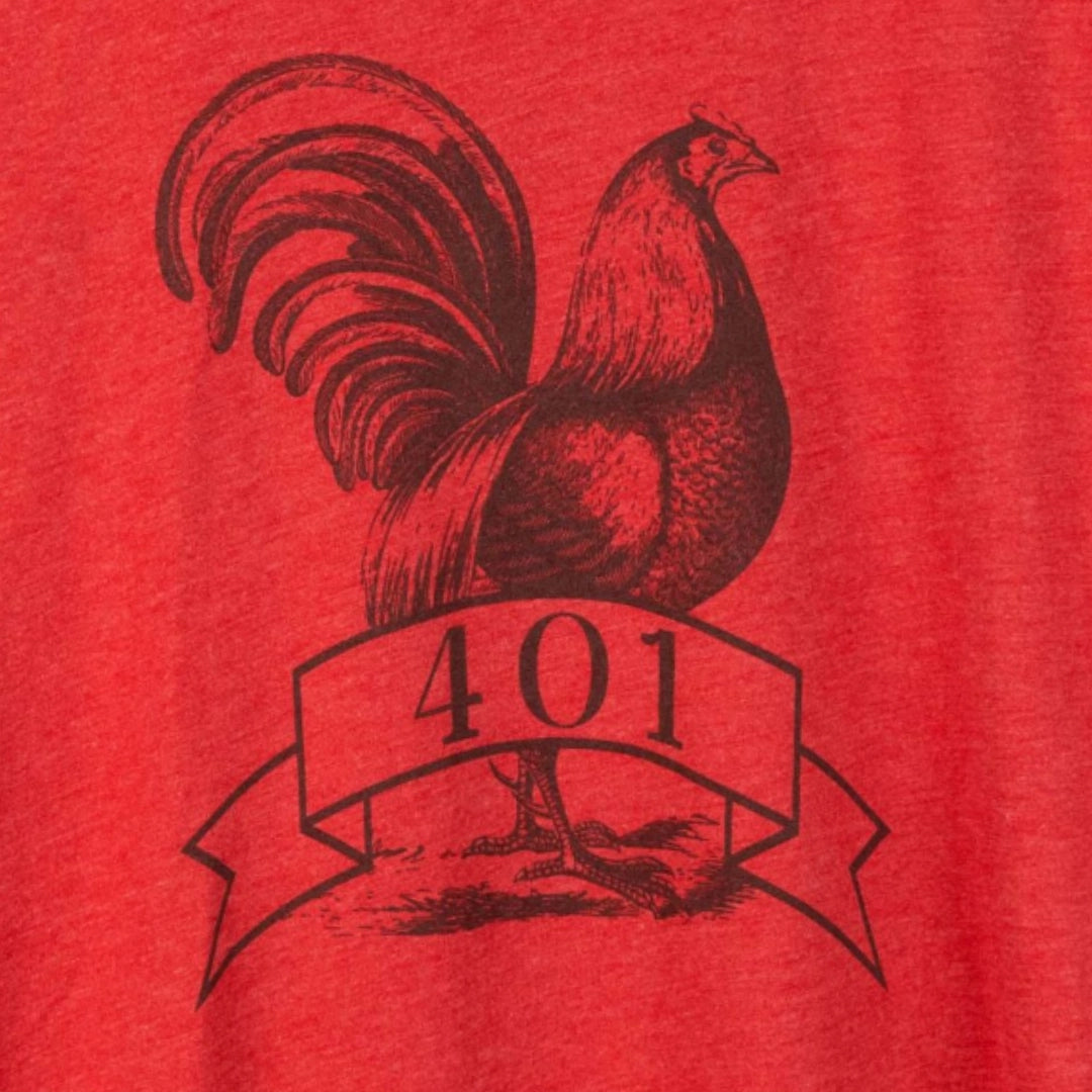 401 RI Rooster Men's T-Shirt