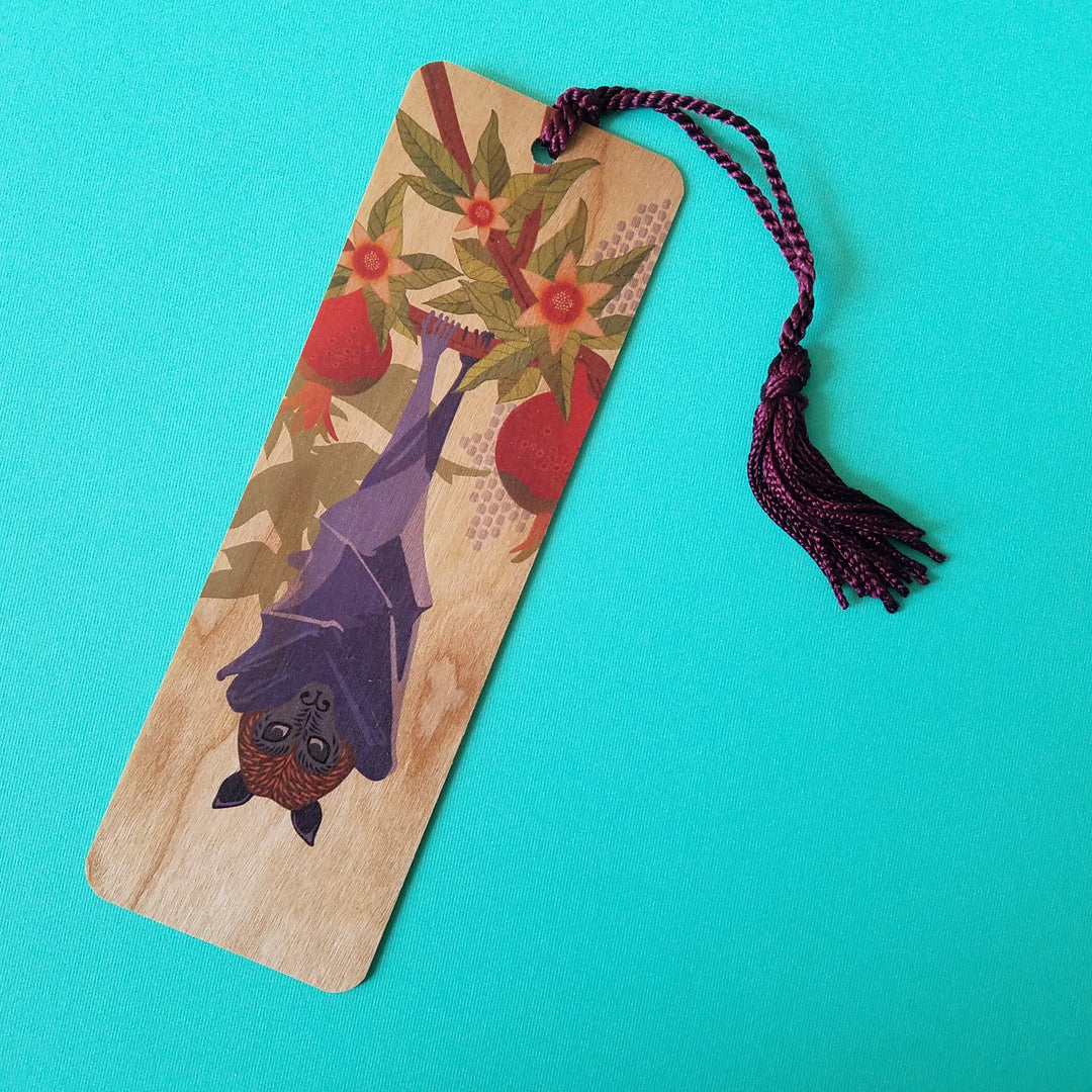 Little Gold Fox Wooden Bookmarks