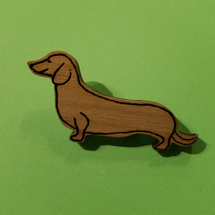 Handmade Wooden Animal Pins