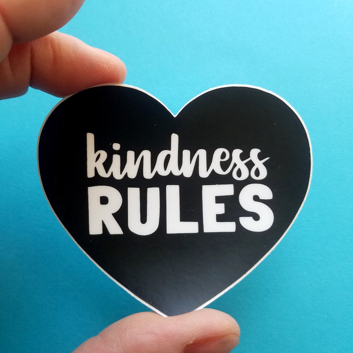 Kindness Rules Sticker