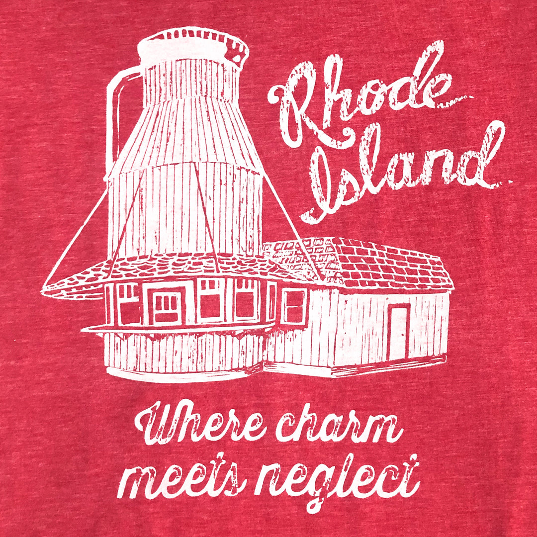 RI Where Charm Meets Neglect Men's T-Shirt