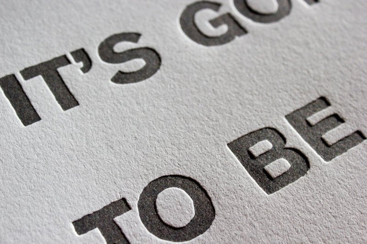 It's Going To Be OK Print