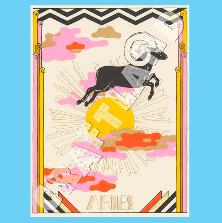 Animal Sleep Stories Zodiac Prints