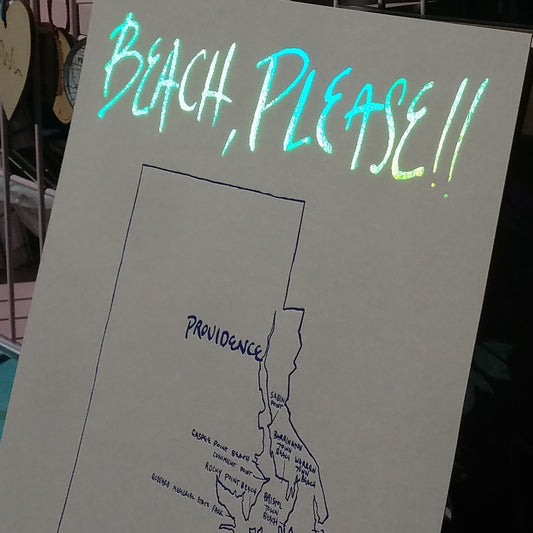 Print Beach Please