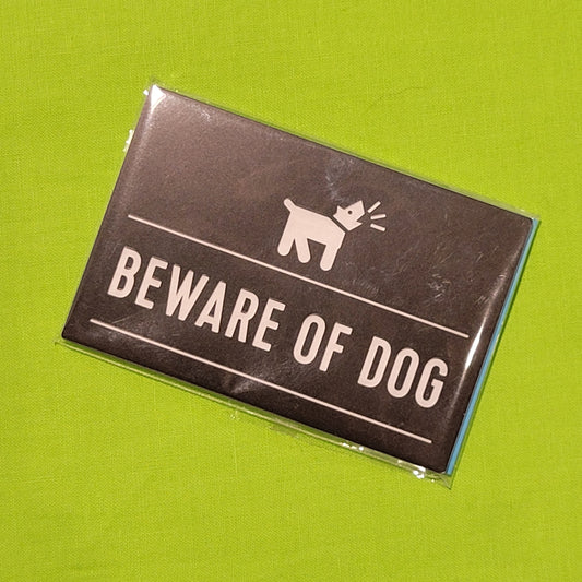 Sign Dog Beware Bk
