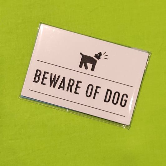 Sign Dog Beware Wh