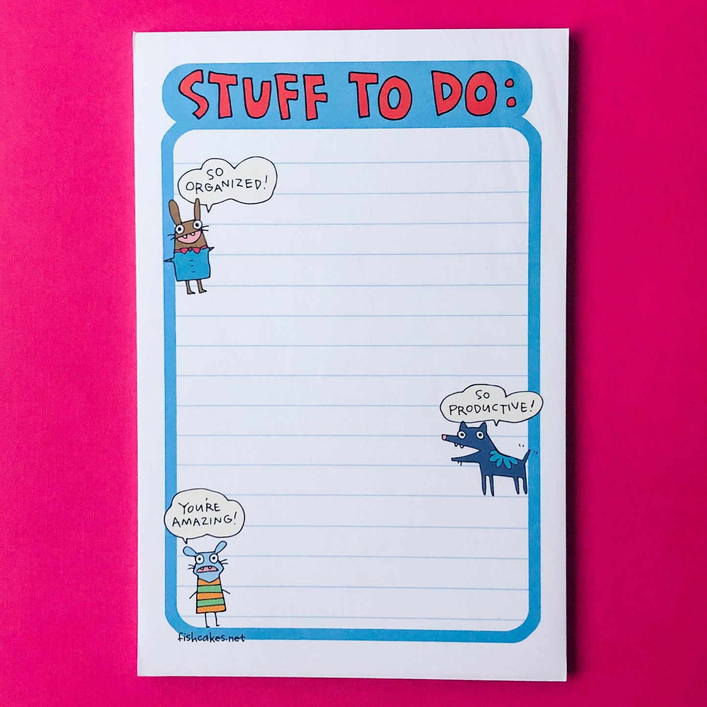 Notepad Stuff To Do