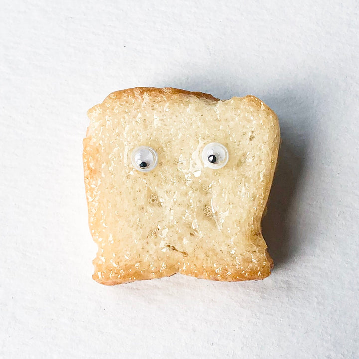 Googly Eye Toast Pin