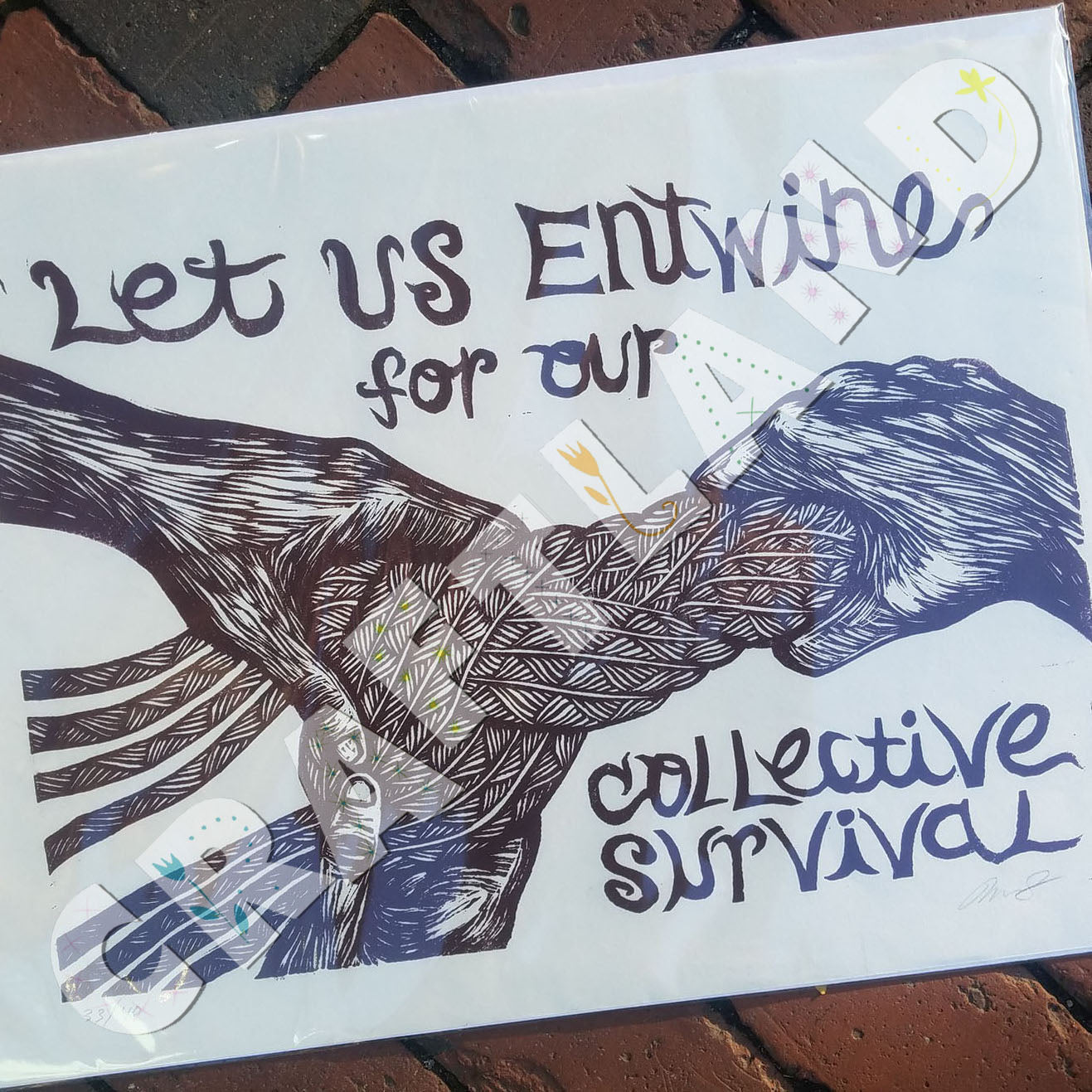 Print Let Us Entwine