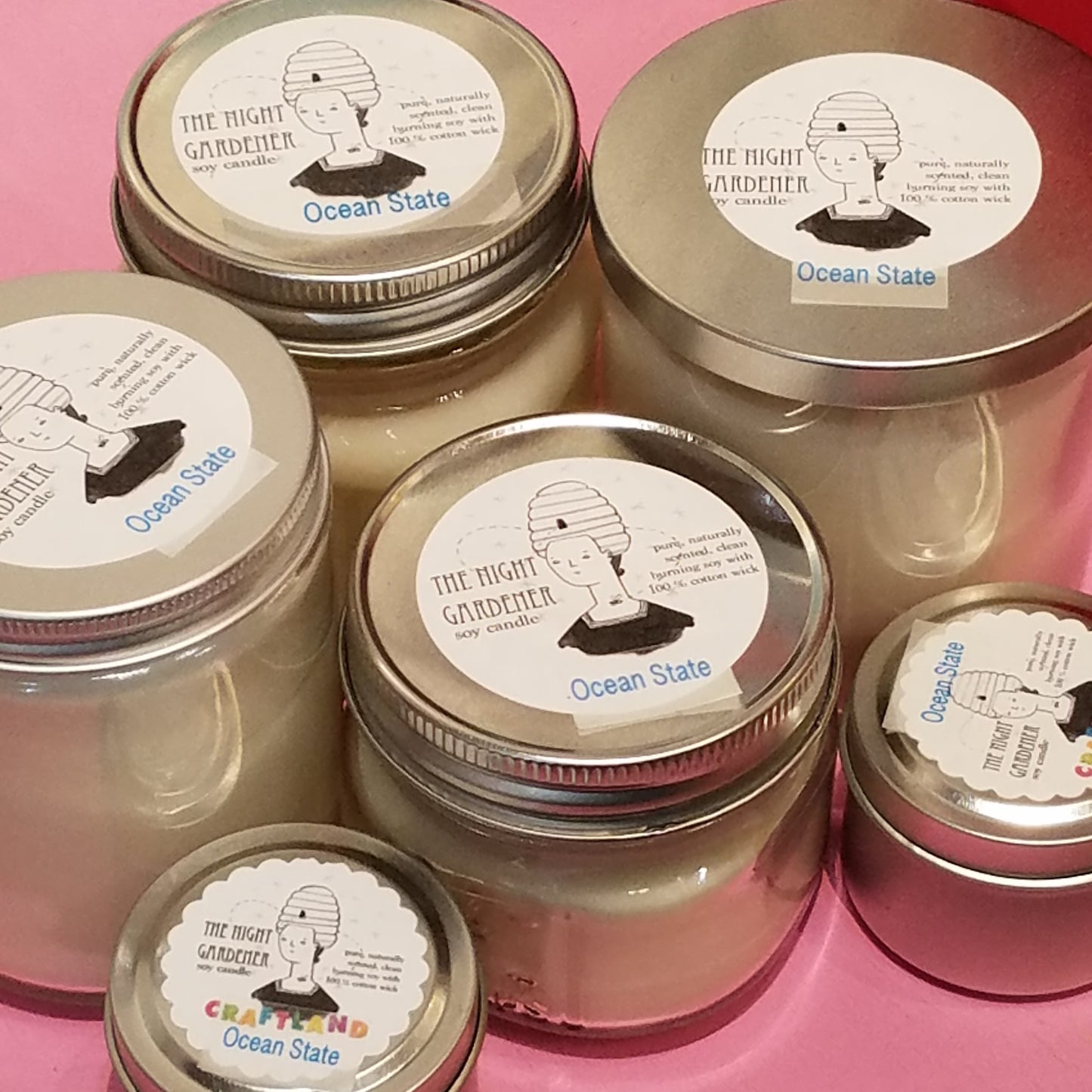 Ocean State Candles by Rainbow Sugar