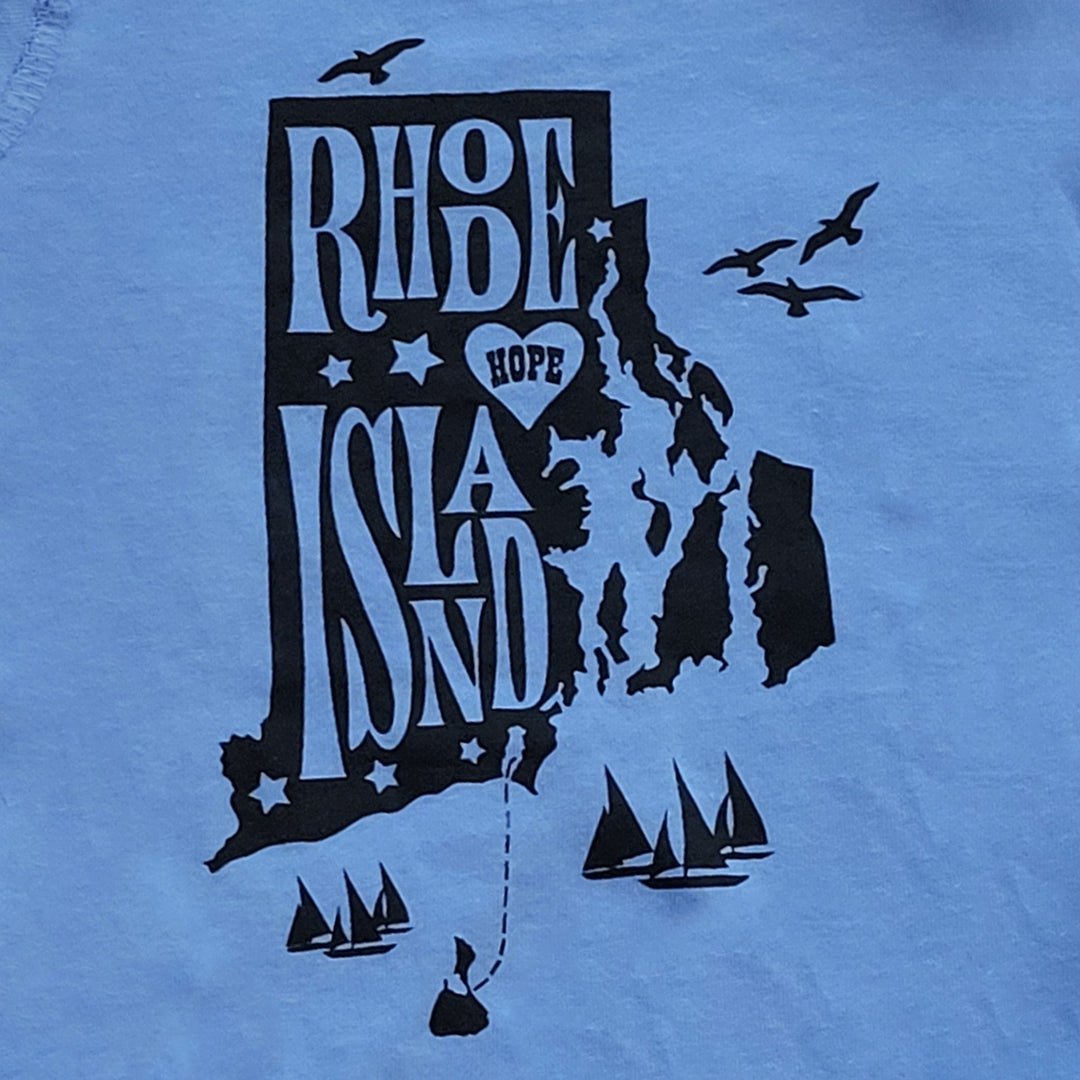 Rhode Island Map Onesie