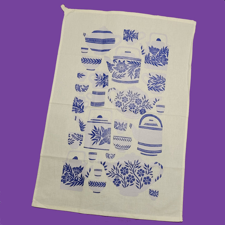 Screen-Printed Tea Towels